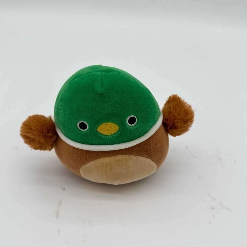 Squishmallows Avery the Mallard Duck 3.5" Clip-On Plush #025